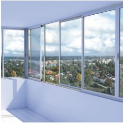 Безрамное остекление балкона заказывайте